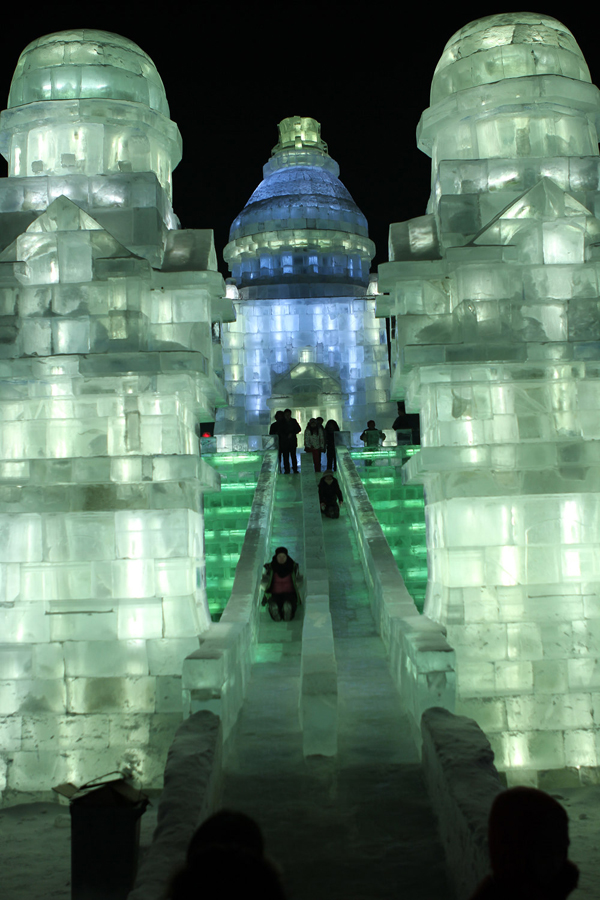 Ice Sculpture Slideway